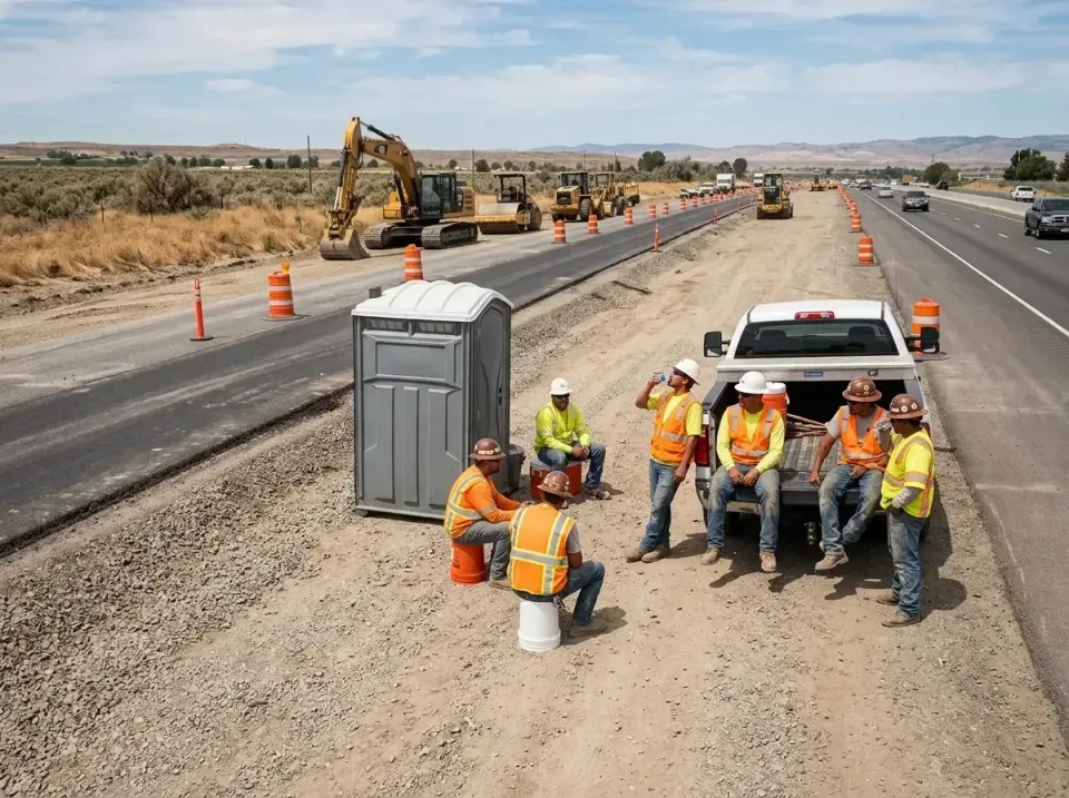 highway-road-construction-crew-007 — frequently asked questions, Porta Potty and Restroom Rentals in Shady Hills, FL